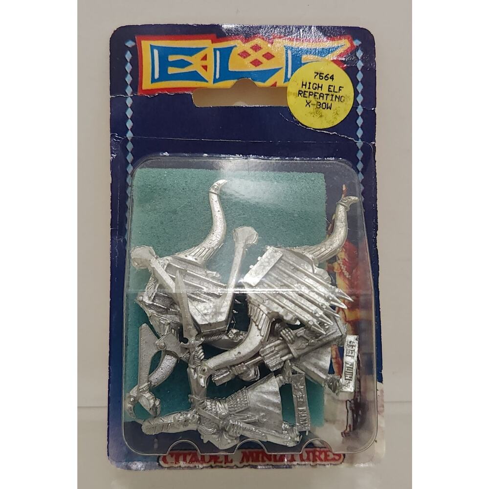 Citadel Miniatures Warhammer OOP High Elf Repeating X-Bow NOS 7564